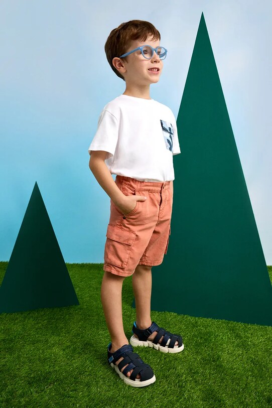 Дитячі шорти Mayoral cargo casual помаранчевий 3220.5D.Mini.PPYA