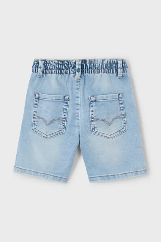 Mayoral pantaloni scurti din denim pentru copii 3222.5E.Mini.PPYA albastru SS25