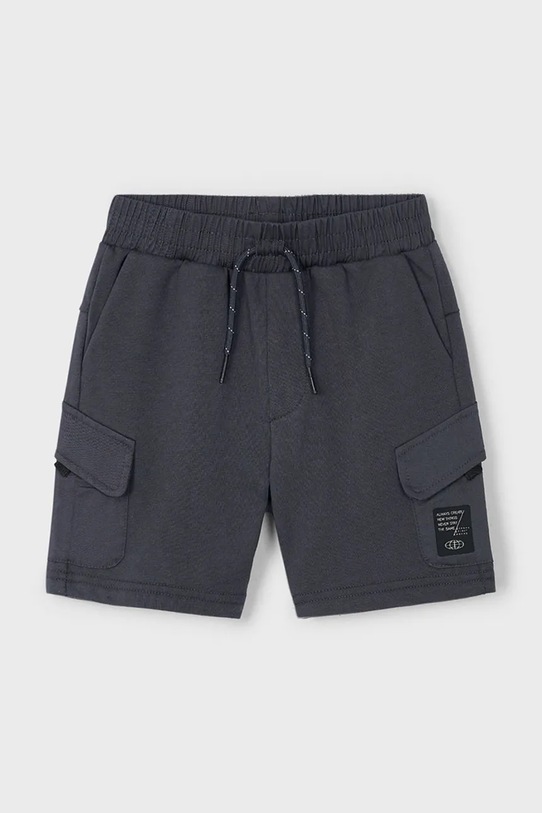 Mayoral pantaloni scurti copii cargo casual negru 3225.5G.Mini.PPYA
