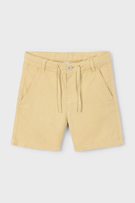 Mayoral pantaloni scurți din amestec de in pentru copii casual bej 3226.5H.Mini.PPYA