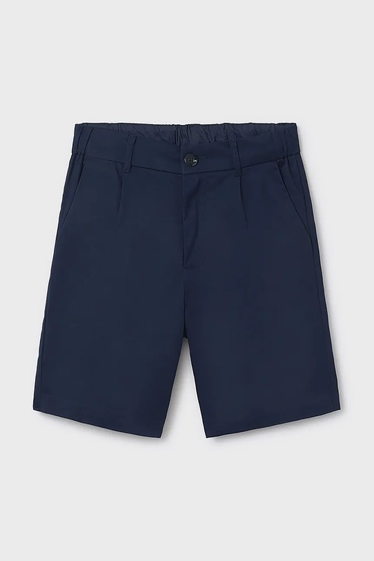 Mayoral szorty dziecięce slim z elastanem granatowy 6201.7A.Junior.PPYA