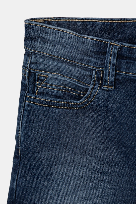CHLAPEC Dětské riflové kraťasy Mayoral soft denim 6203.7F.Junior.PPYA námořnická modř