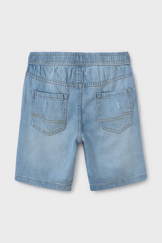 Băieți Mayoral pantaloni scurti din denim pentru copii 6210.7F.Junior.PPYA albastru
