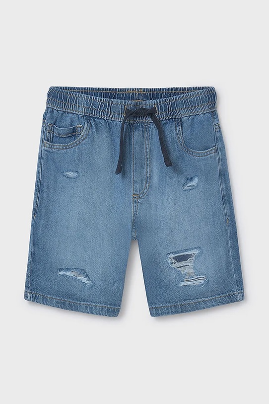 Mayoral pantaloni scurti din denim pentru copii casual albastru 6210.7F.Junior.PPYA