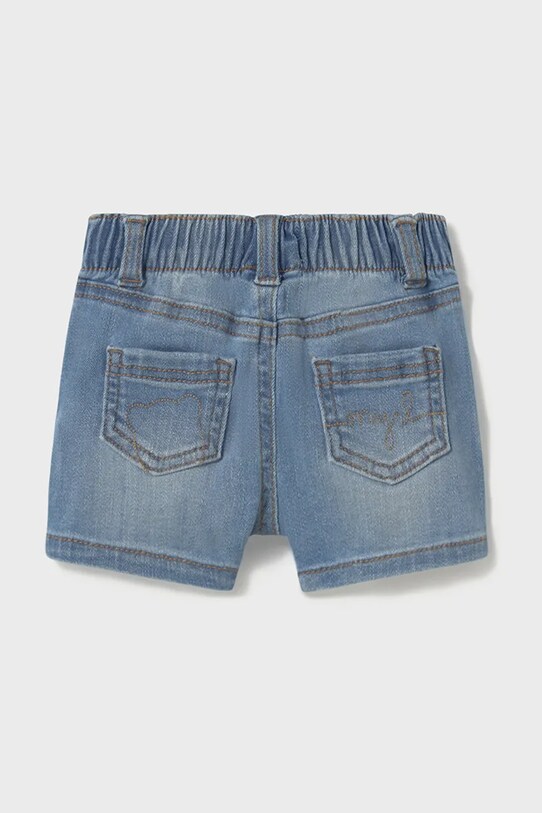 Mayoral Newborn pantaloni scurți din denim pentru bebeluși 1209.1P.Newborn.PPYH albastru SS25
