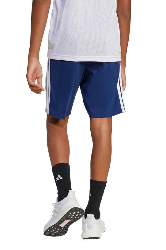 adidas pantaloni scurți din bumbac pentru copii JM2439 bleumarin