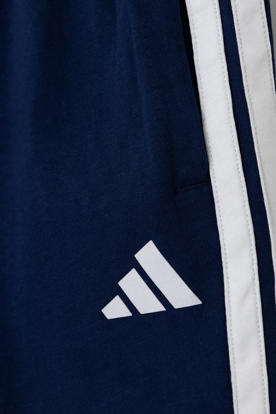 adidas pantaloni scurți din bumbac pentru copii bleumarin JM2439
