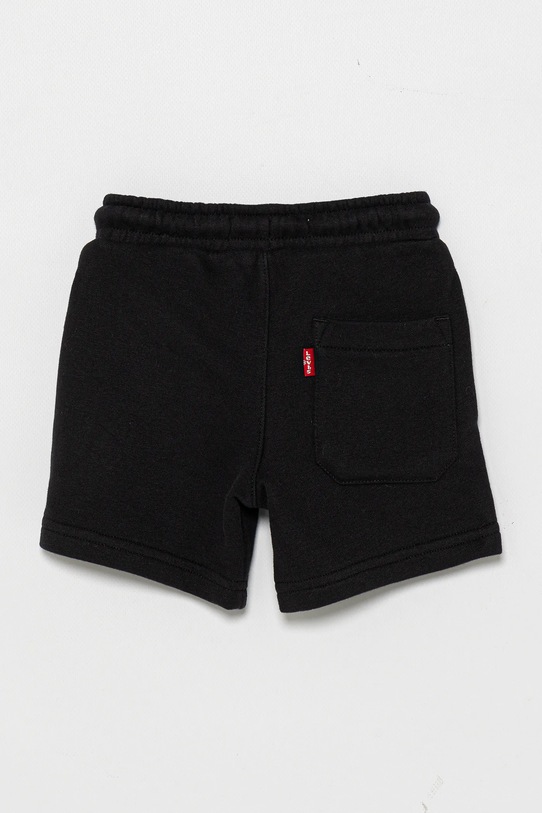 Detské krátke nohavice Levi's MONOGRAM SHORTS 8EM368 čierna SS25