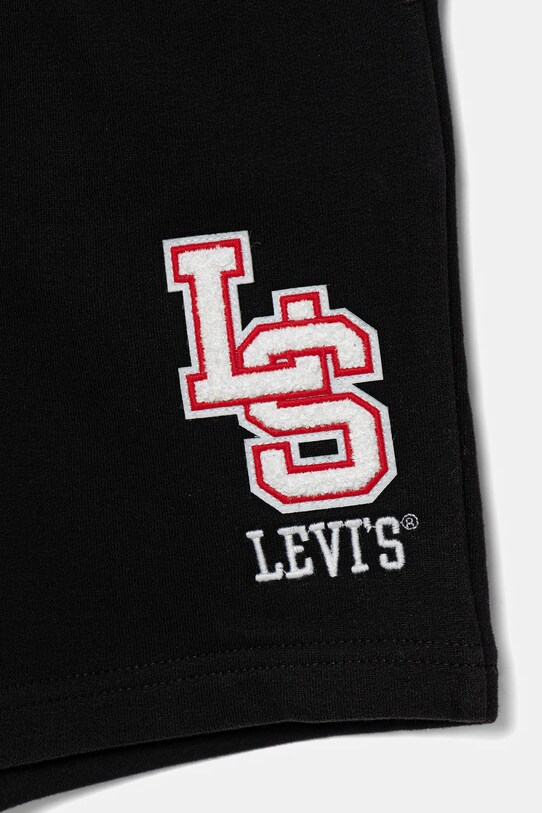 Мальчик Детские шорты Levi's MONOGRAM SHORTS 9EM368 чёрный