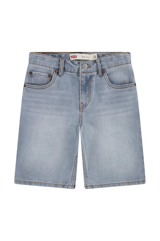 Levi's pantaloni scurti din denim pentru copii NEW 511 SLIM FIT DENIM SHORT casual albastru 8EM374