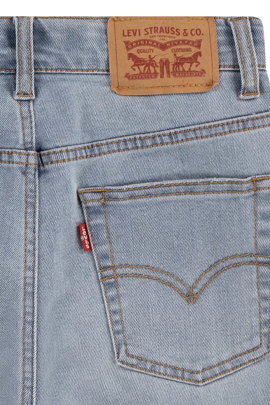 Детски дънков къс панталон Levi's NEW 511 SLIM FIT DENIM SHORT 9EM374 син