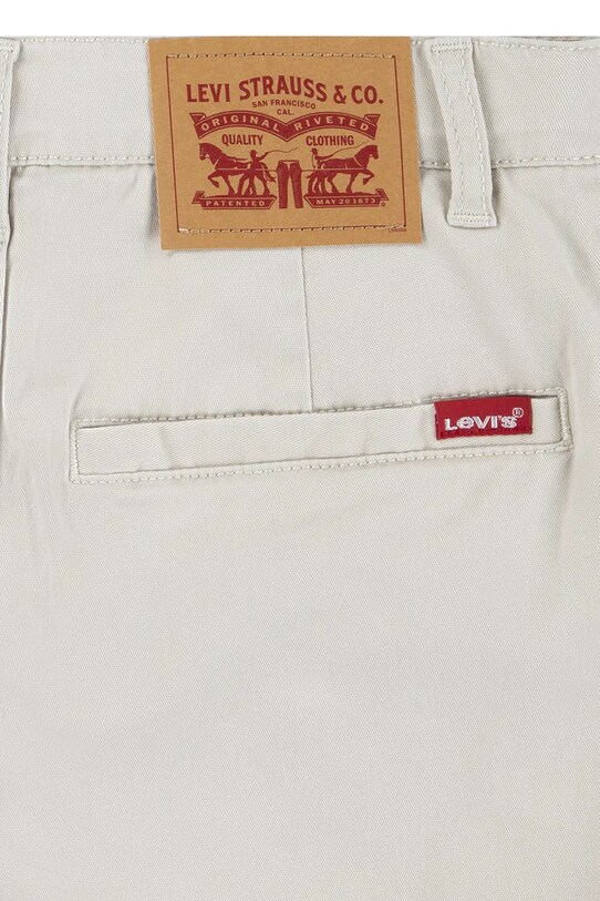 Detské krátke nohavice Levi's XX AUTHENTIC CHINO SHORTS 8EM375 béžová