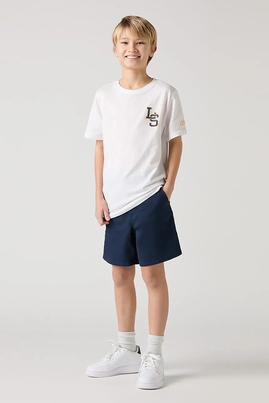 Levi's pantaloni scurti copii XX AUTHENTIC CHINO SHORTS casual bleumarin 9EM375
