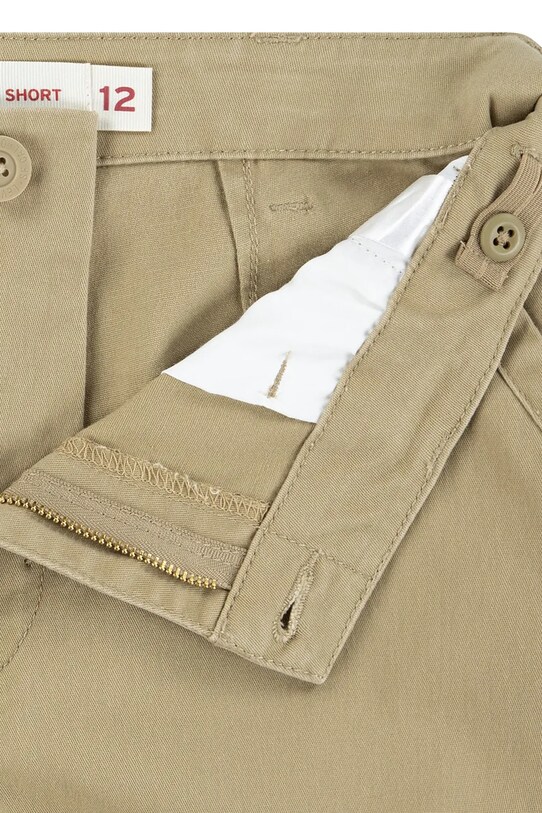 Детские шорты Levi's TRADITIONAL CARGO SHORTS зелёный 8EM381