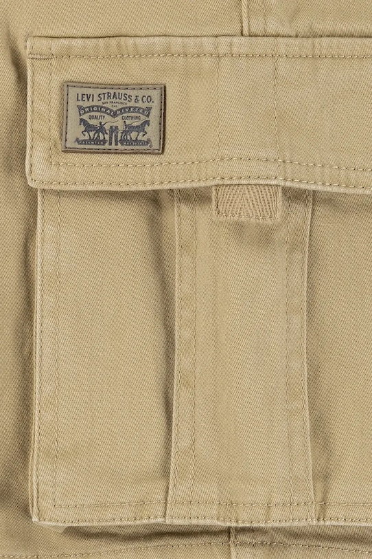 Детские шорты Levi's TRADITIONAL CARGO SHORTS 8EM381 зелёный
