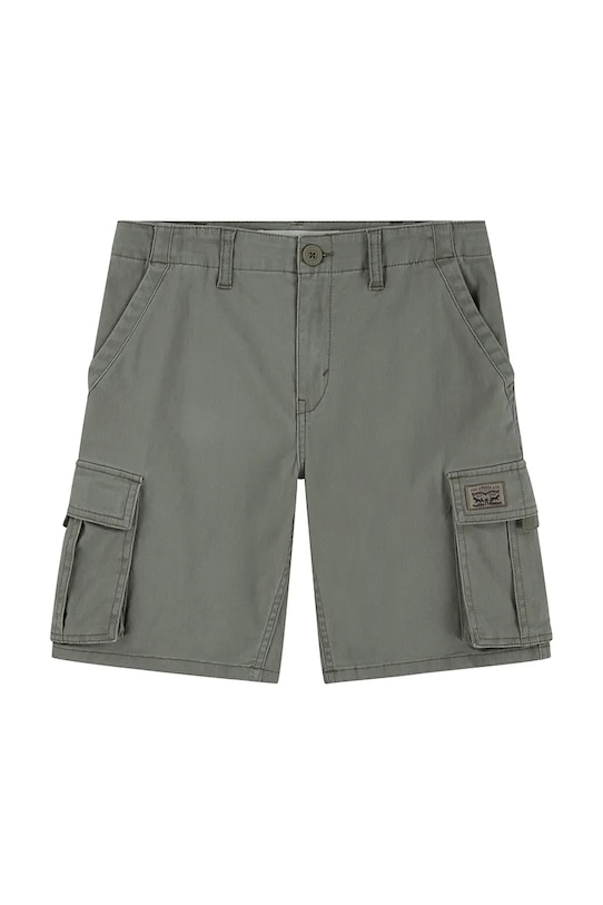 Detské krátke nohavice Levi's TRADITIONAL CARGO SHORTS 8EM381 zelená SS25