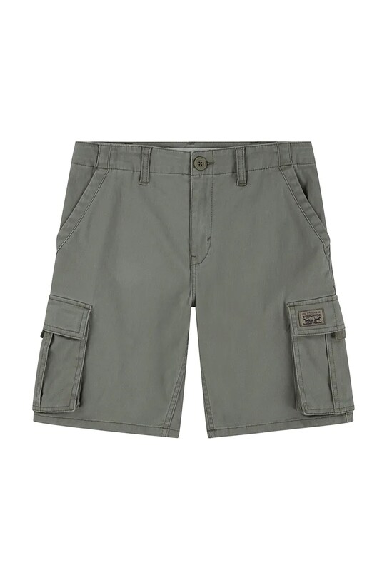 Детские шорты Levi's TRADITIONAL CARGO SHORTS casual зелёный 9EM381