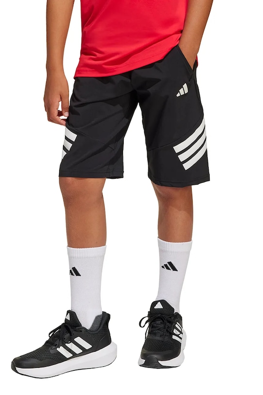 Дитячі шорти adidas casual чорний JJ1166