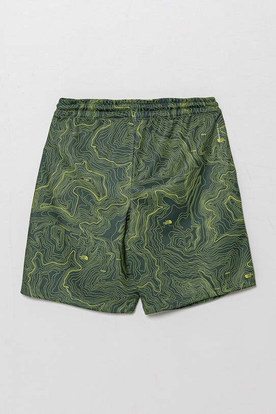 The North Face szorty dziecięce NEVER STOP SHORT NF0A86U464T1 zielony SS25