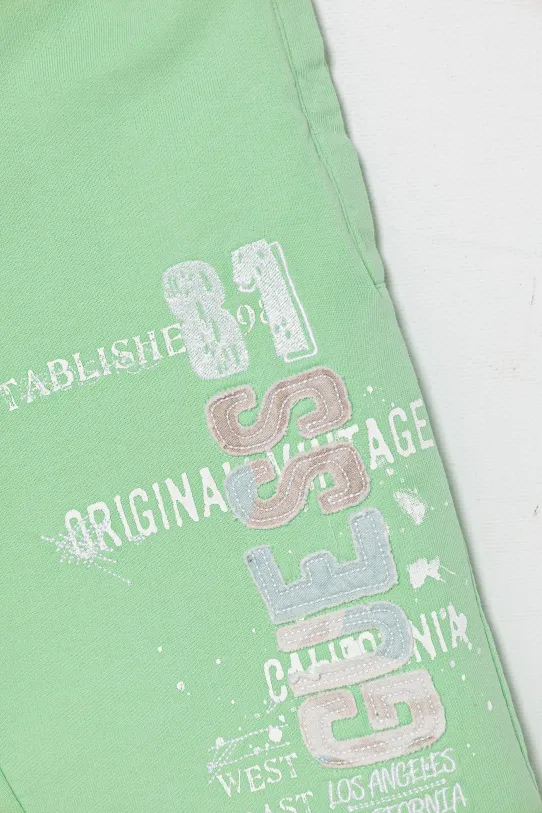 BIMBO Guess shorts di lana bambino/a L5GD06.KA6R4.PPYA verde