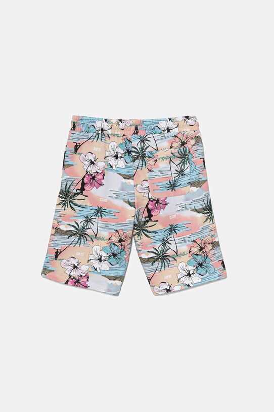 Guess pantaloni scurți din bumbac pentru copii L5GD13.KA6R4.PPYA multicolor SS25