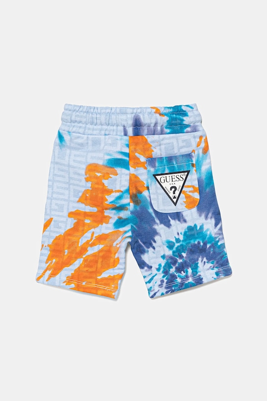 Guess szorty bawełniane dziecięce N5GD05.KA6R4.PPYA niebieski SS25