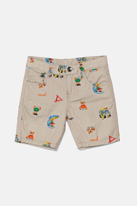Guess pantaloni scurți din bumbac pentru copii casual gri N5GD12.WGBT1.PPYA