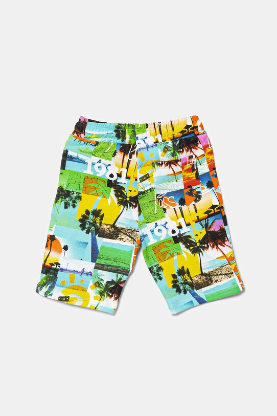 Detské bavlnené šortky Guess N5GD13.KA6R4.PPYA viacfarebná SS25