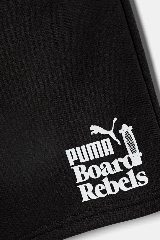 Băieți Puma pantaloni scurti copii MID90S Long Shorts TR 685151 negru