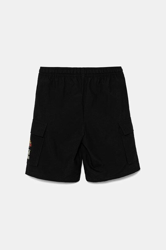 Puma pantaloni scurți copii MID90S Cargo Chino Shorts 685154.B negru SS25