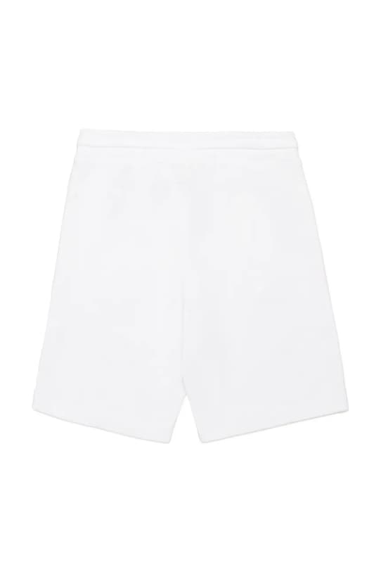 Детские хлопковые шорты Diesel PBASESHORT SHORTS J02236 белый SS25