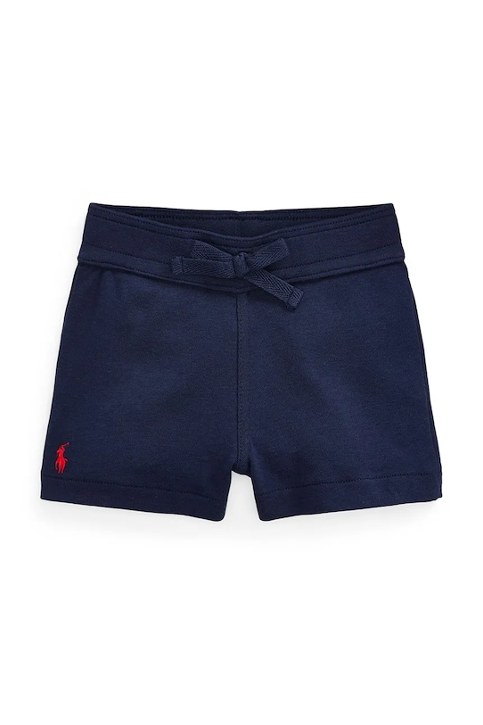 Polo Ralph Lauren pantaloni scurți din bumbac pentru bebeluși casual bleumarin 320743170001