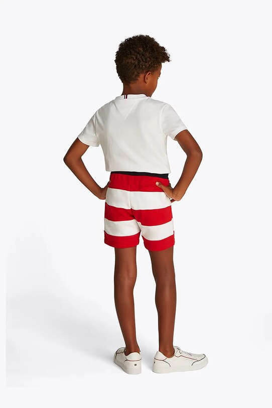 Детские шорты Tommy Hilfiger KB0KB09470.116.122.PPYA красный