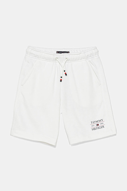 Tommy Hilfiger pantaloni scurti copii casual alb KB0KB09481.128.176.PPYA