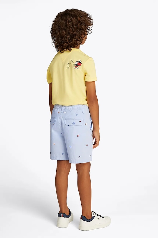 Tommy Hilfiger szorty dziecięce KB0KB09483.98.122.PPYA niebieski
