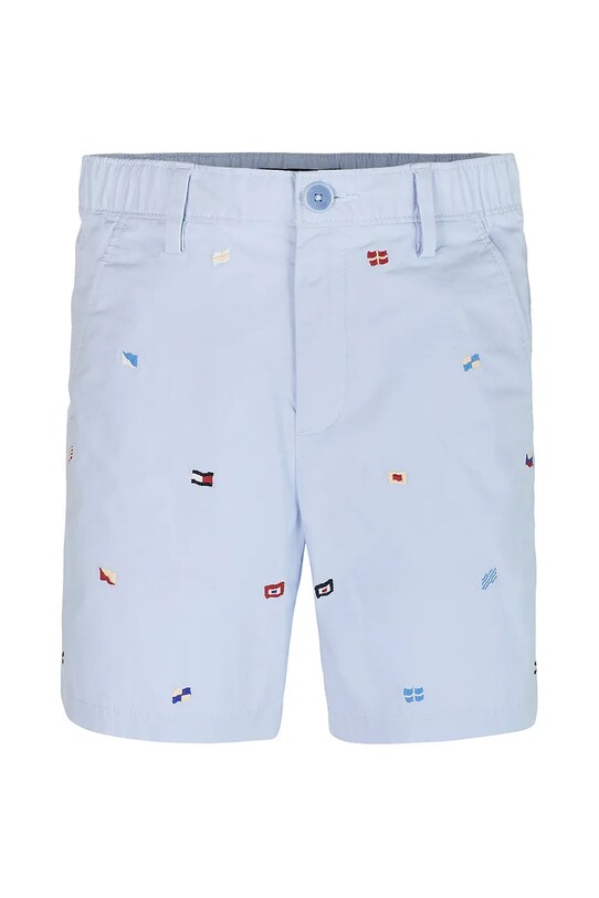 Дитячі шорти Tommy Hilfiger KB0KB09483.128.152.PPYA блакитний SS25