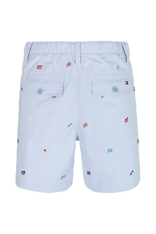 Chlapec Detské krátke nohavice Tommy Hilfiger KB0KB09483.128.152.PPYA modrá