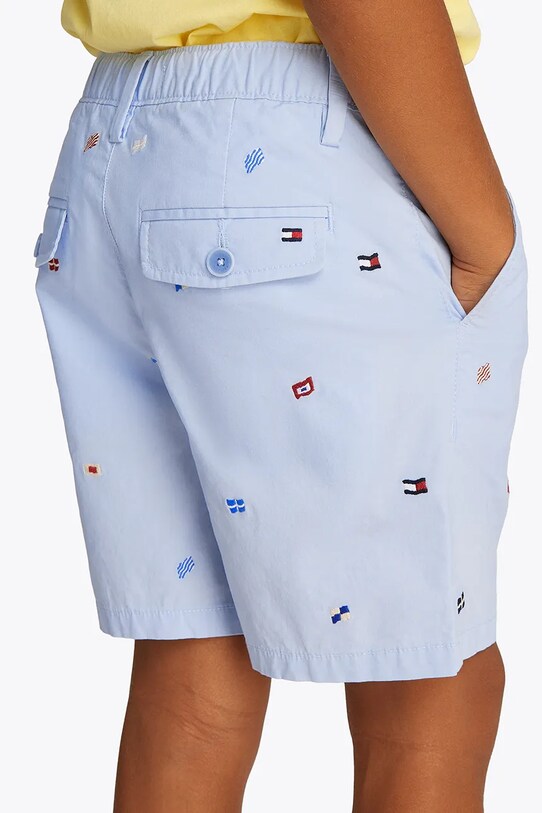 Detské krátke nohavice Tommy Hilfiger KB0KB09483.128.152.PPYA