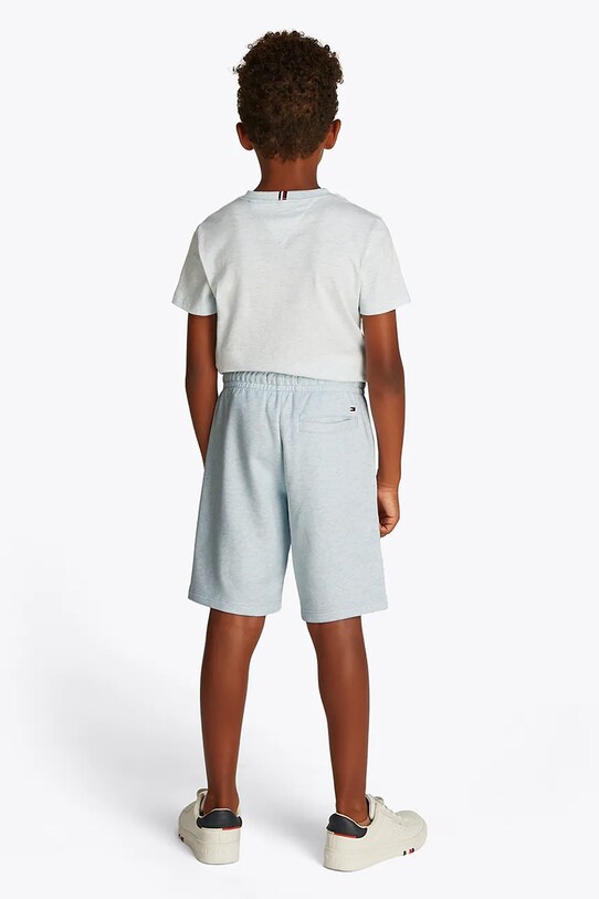 Дитячі шорти Tommy Hilfiger блакитний KB0KB09496.128.176.PPYA