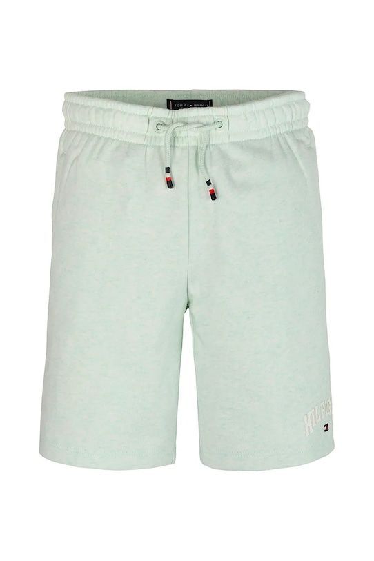 Дитячі шорти Tommy Hilfiger KB0KB09496.128.176.PPYA зелений SS25