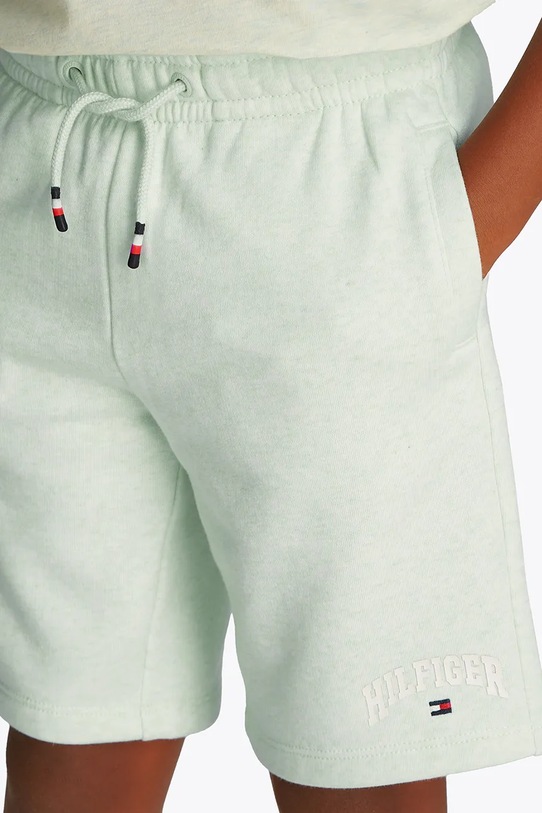 Дитячі шорти Tommy Hilfiger KB0KB09496.128.176.PPYA зелений