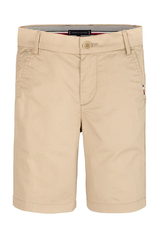 Tommy Hilfiger pantaloni scurți copii KB0KB09641.98.122.PPYA bej SS25