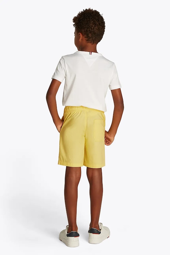 Σορτς Tommy Hilfiger κίτρινο KB0KB09642.98.122.PPYA