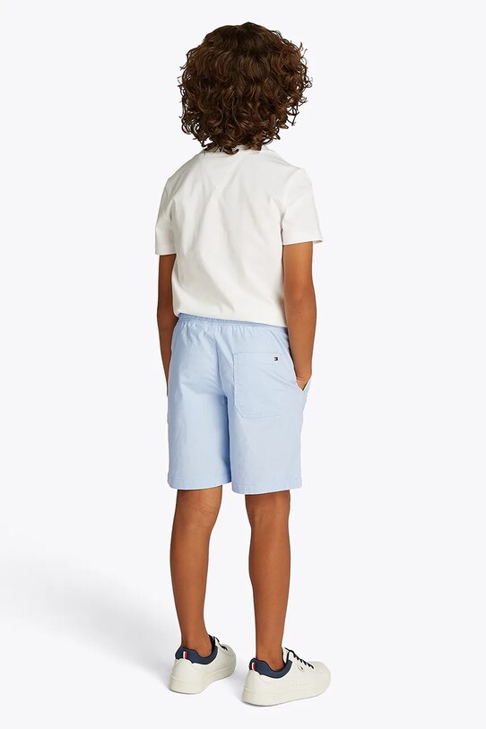 Šortky Tommy Hilfiger KB0KB09642.128.176.PPYA modrá