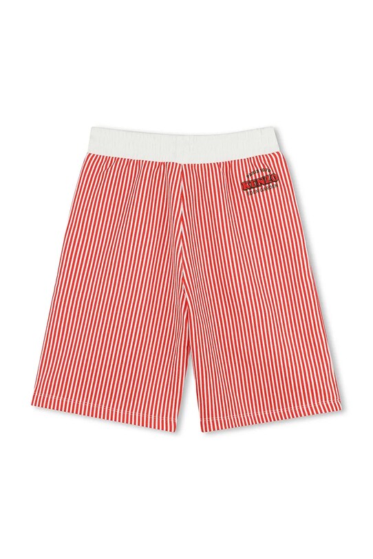 Дитячі бавовняні шорти Kenzo Kids K61121.114.150 червоний SS25