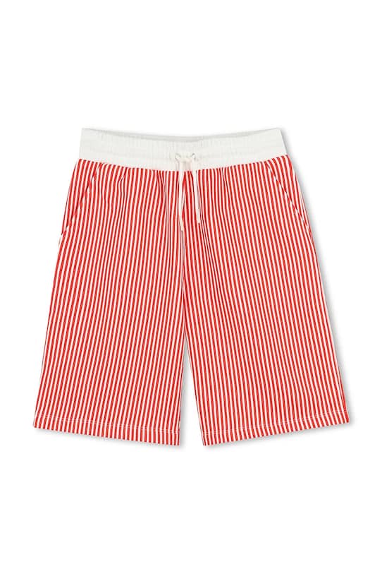 Детские хлопковые шорты Kenzo Kids хлопок красный K61121.162
