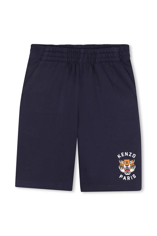 Дитячі бавовняні шорти Kenzo Kids бавовна темно-синій K61122.114.150