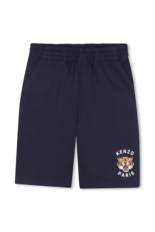 Kenzo Kids pantaloni scurți din bumbac pentru copii sport bleumarin K61122.114.150