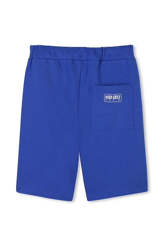 Kenzo Kids pantaloni scurți din bumbac pentru copii K61123.114.150 albastru SS25