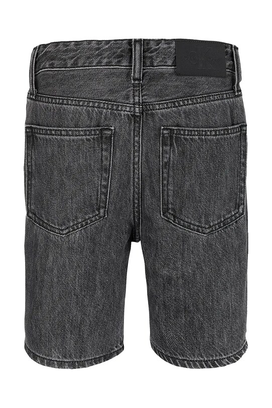 Fiú Calvin Klein Jeans gyerek farmer rövidnadrág IB0IB02428.PPYA fekete